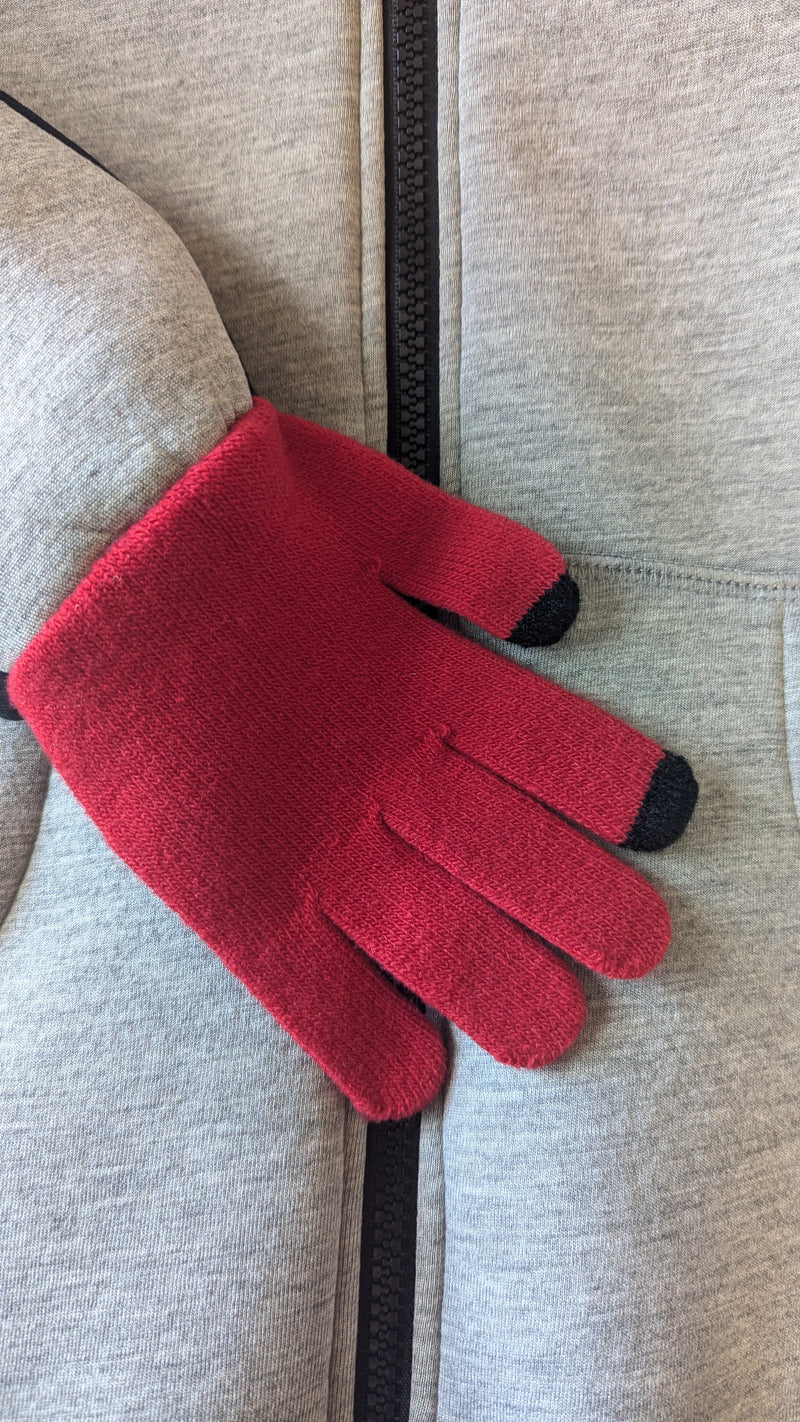 (Size 12-14) Kids Hoodie With Built-In Gloves - Pick Your Gloves