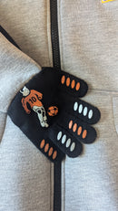 (Size 12-14) Kids Hoodie With Built-In Gloves - Pick Your Gloves